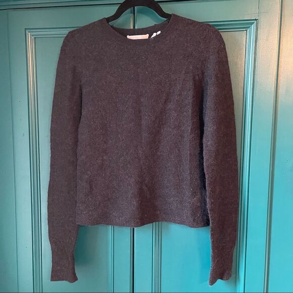 Helmut Lang Wool Sweater alpaca blend fuzzy sweater sz XS - Picture 1 of 5